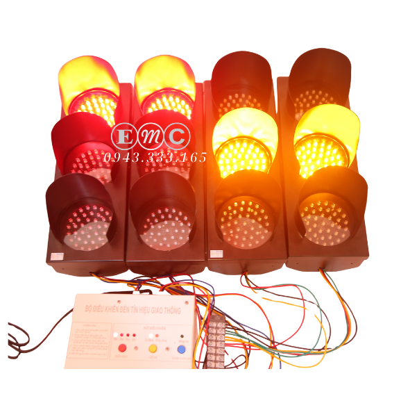 Đèn xanh vàng đỏ 3xD100